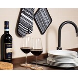 thumbnail of Excelsa Topflappen Etnico Baumwolle 20Xh0,5X20 Cm Schwarz Und Weiß