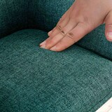 thumbnail of Set van 2 Eetkamerstoelen Tipton donkergroen