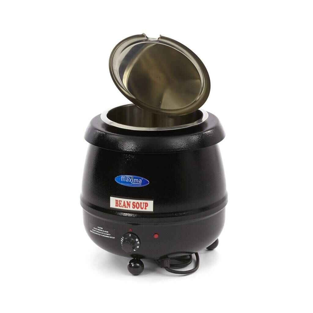 Soepketel - 10 L - uitneembare binnenpan - met lepelonderbreking
