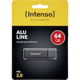 thumbnail of Intenso USB-Stick 2.0 Alu Line 64 GB anthrazit