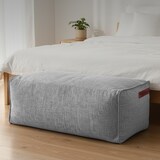 thumbnail of Green Bean® Indoor Sitzhocker Pouf 70x33x28cm EPS-Perlen Füllung -Home Linen Kuschelig Weich Waschbar - Grau