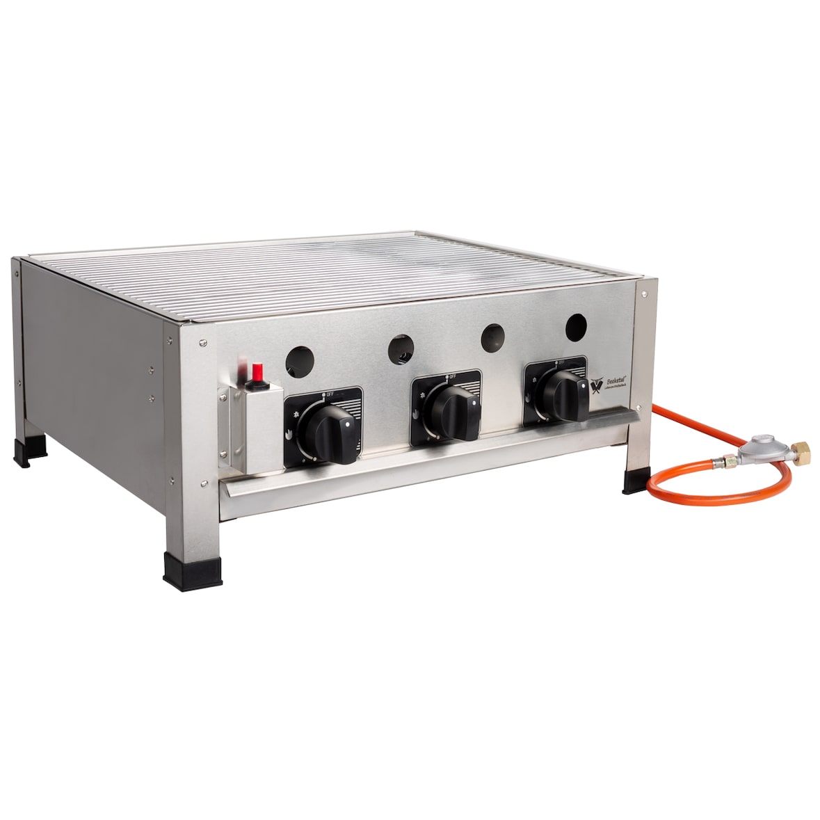 Beeketal Gasgrill Gas Grillplatte GGB-2