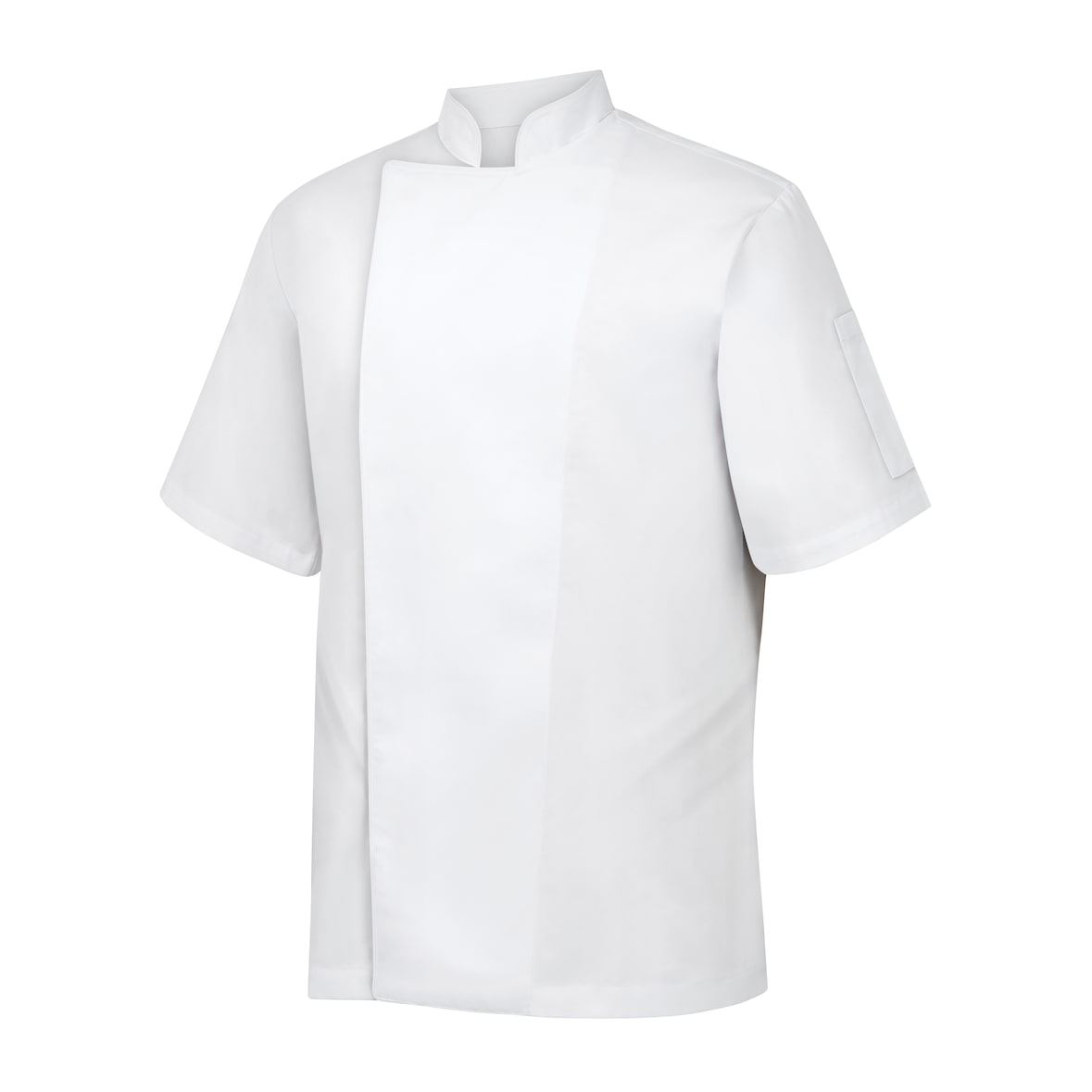 METRO PROFESSIONAL Heren koksjas, korte mouwen, maat S, wit