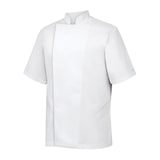 thumbnail of METRO PROFESSIONAL Heren koksjas, korte mouwen, maat S, wit