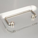 thumbnail of HMF Geldkassette abschließbar, Kasse mit Münzeinsatz, 5 Münzfächer, 30 x 24 x 9 cm, Silber