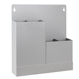 thumbnail of PROREGAL Kabelbinder-Halter für Lochplatte 4 Fächer | HxBxT 33x30x6cm | Aluminium