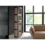 thumbnail of Angel Cerdá  Mensola in legno di noce e cubi grigio perla 3027C