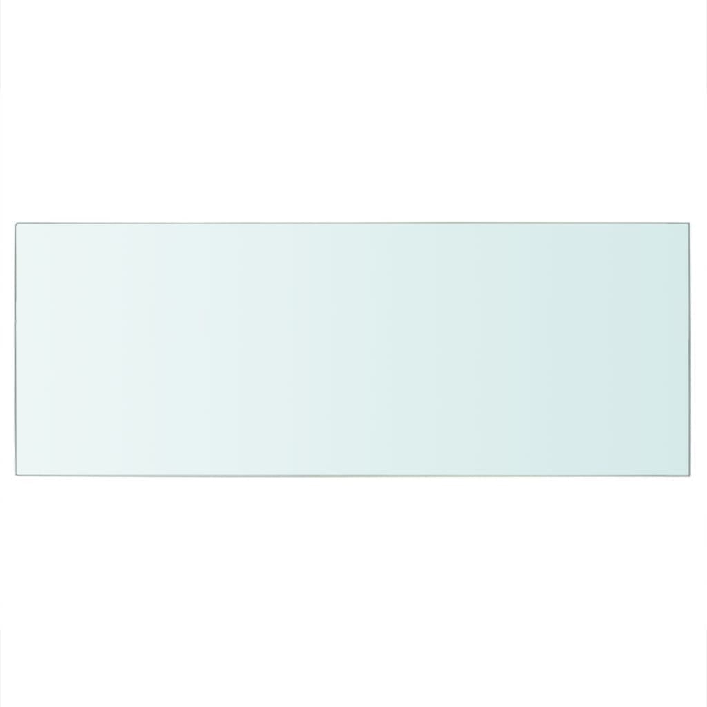 vidaXL Regalboden Glas Transparent 60x25 cm