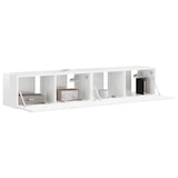 thumbnail of vidaXL TV-Wandschrank 2 pcs Glänzend Weiß 60 x 31 x 29,5 cm