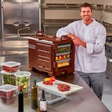 thumbnail of CAMBRO - UPC300-131 - Contenedor isotérmico GN con apertura frontal - 43,2 x 65,4 x 56,8 cm - Marrón