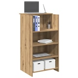 thumbnail of Bureau réception chêne artisanal 55x50x103,5 cm bois ingénierie Modèle Vega Office