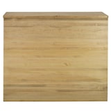 thumbnail of Mostrador iCub con mesa 60x120x110cm Negro en madera maciza de pino acabado vintage estilo industrial Box Furniture