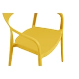 thumbnail of METRO PROFESSIONAL Silla apilable Gastro Laveria, plástico, mostaza