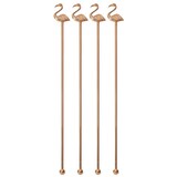 thumbnail of Palette Cocktail Fenicottero Cm 21,5 Conf 4 Pz, Inox, Rame