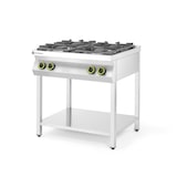 thumbnail of HENDI Gasfornuis Kitchen Line 4-pits open standaard, Kitchen Line, 19kW, 800x700x(H)900mm