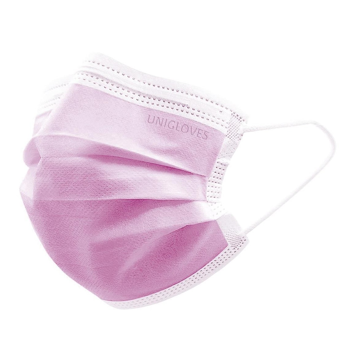 OP- Mundschutz Profil Plus - Gesichtsmaske  500 Stk - latexfrei - pink  Typ II R