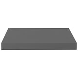 thumbnail of vidaXL Schwebendes Wandregal Hochglanz-Grau 40x23x3,8 cm MDF