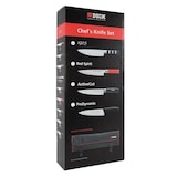 thumbnail of Dick 1905 5-delige set volstalen koksmessen met foedraal