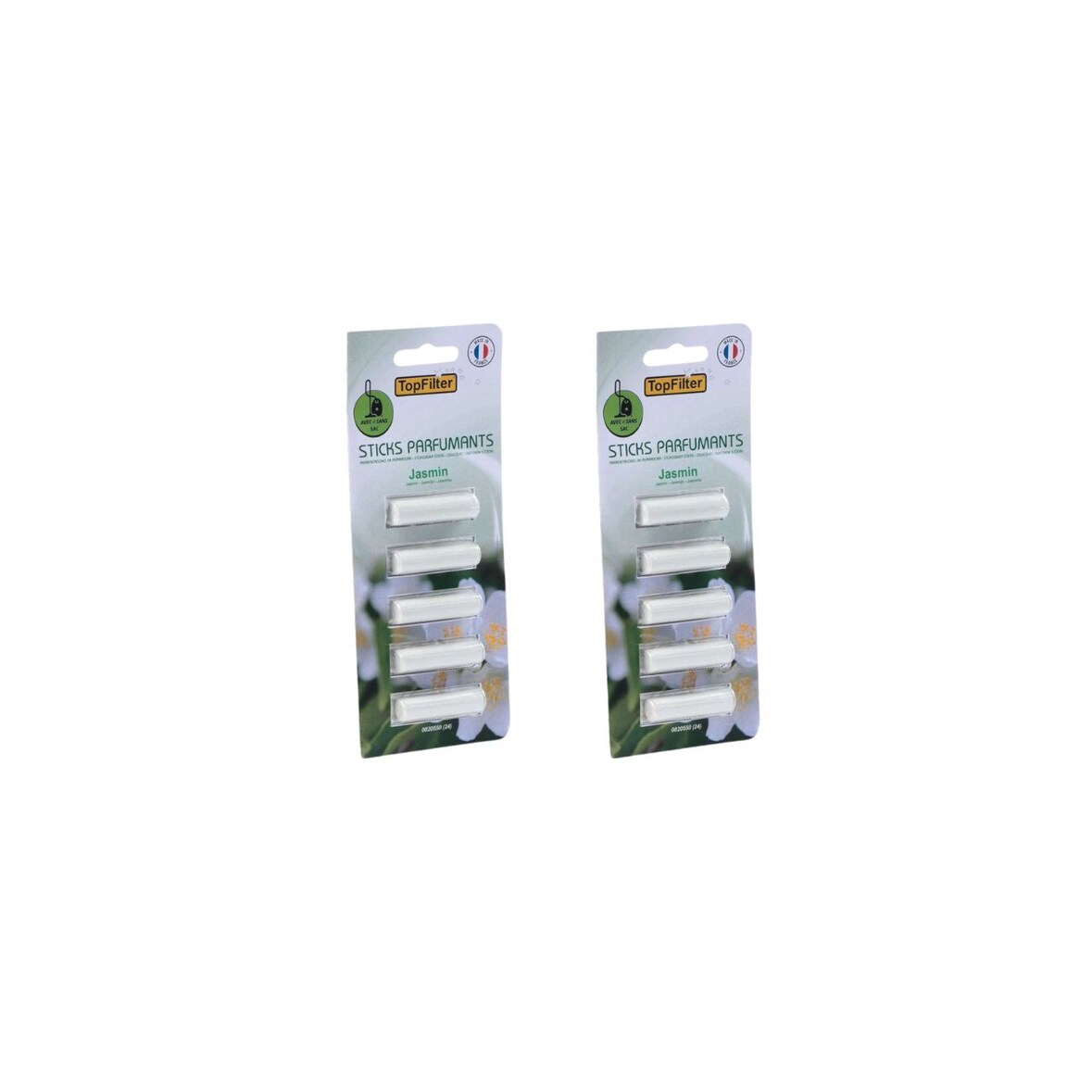 Bastoncini rinfrescanti per aspirapolvere TopFilter Jasmine (confezione da 10)