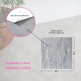 thumbnail of Arquiservi - Suelo vinílico autoadhesivo Loseta Gris Piedra (45M2) - Fácil Instalación, Resistente al Agua, Apto Suelo Radiante