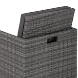 thumbnail of tectake Salon de jardin MANHATTAN 8 places avec 2 sets de housses + housse de protection, variante 2 - gris - 403846
