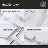 thumbnail of Paulmann MaxLED 1000 Strip LED Extension 2,5m Tunable White revêtue 27W 1020lm/m Tunable White 70533