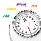 thumbnail of Kitipro - Pèse Personne Mécanique - Grand Cadran - Affichage Analogique - Capacité Max 136kg - Sans Pile - Noir