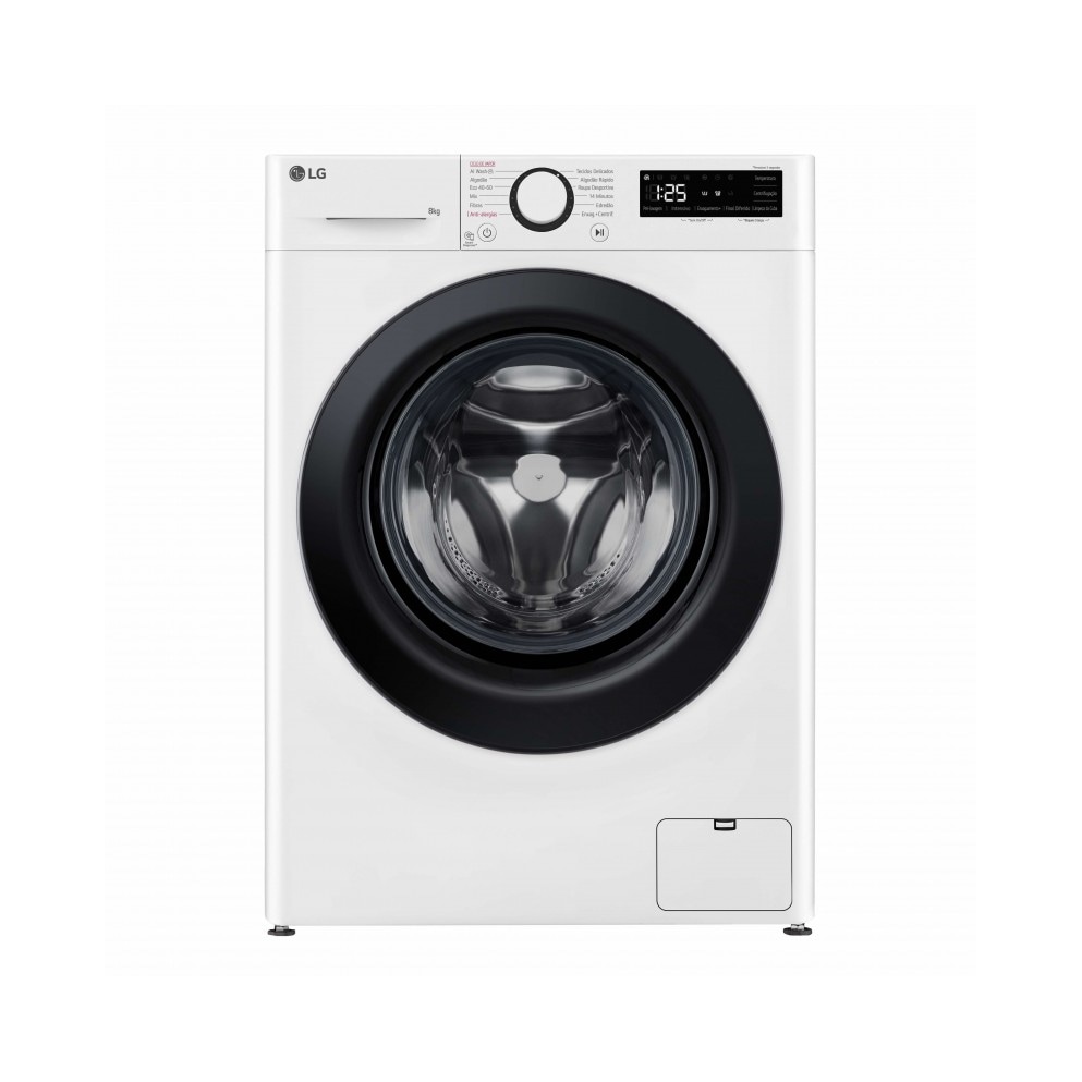 LG máquina de roupa 8Kg 1200rpm AI DD Steam