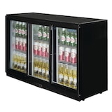 thumbnail of Polar G-serie 3-deurs barkoeling met schuifdeuren zwart 330L