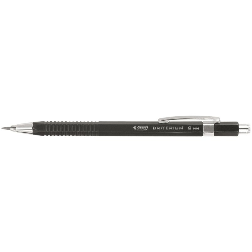 Portemine rechargeable Criterium Luxe, mines HB, coloris noir