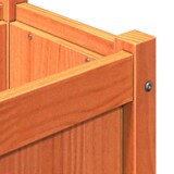 thumbnail of Helloshop26 - Fioriera rialzata per piante fiori giardino terrazze gambe cerate 70 x 31 x 70 cm legno di pino massiccio marrone 02_0038907