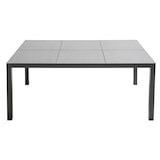 thumbnail of 10-Sitzer Gartentisch aus grauer Aluminiumkeramik