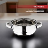 thumbnail of Renberg - Panela a vapor Ø18x7,5cm em aço inoxidável com acabamento polido