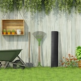 thumbnail of Relaxdays Unkrautvlies, 150 g/m², Pflanzenschutz, wasserdurchlässig, UV-beständig, starkes Gartenvlies, 50 m, schwarz