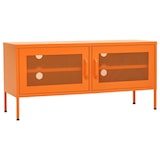 thumbnail of Helloshop26 - Meuble TV multimédia étagère télévision buffet téléviseur salle à manger salon chambre 105 x 35 x 50 cm Acier orange 02_0025691