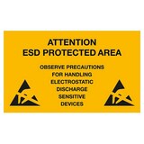 thumbnail of EPA Warnaufkleber, 300 x 150 mm, PVC, gelb, englisch