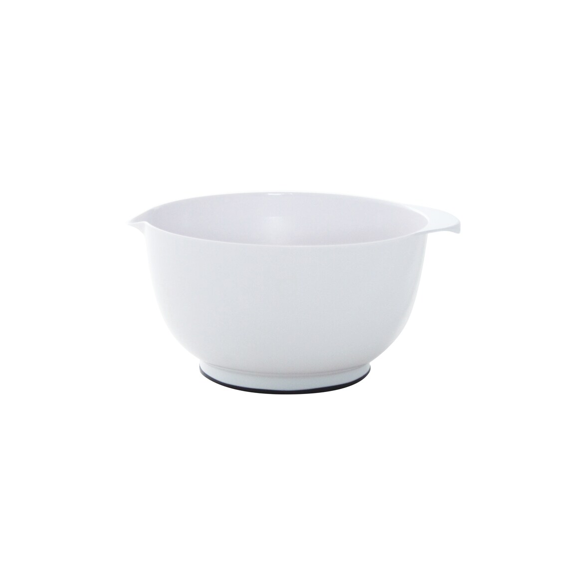 Schneider - Rührschüssel, Inhalt 4,25 l ABS, weiß, diam. 24 cm, rutschfest mit TPE-Ring am Boden