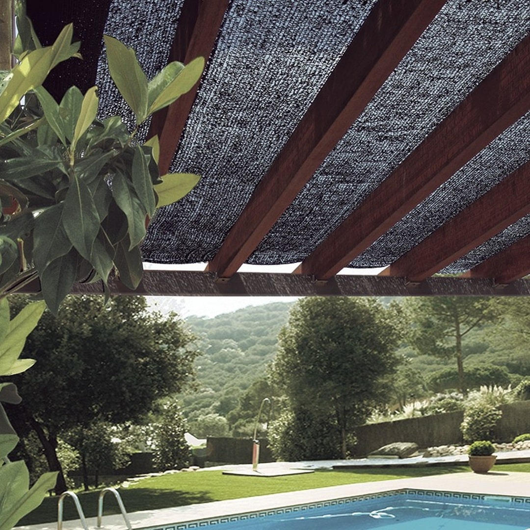 Malha para sombra Sun-Net 4x100m preto