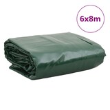 thumbnail of vidaXL Abdeckplane Grün 6x8 m 650 g/m²