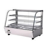 thumbnail of METRO PROFESSIONAL Tafelmodel warmhoudvitrine GHV1130, 85.6 x 56.8 x 68.6 cm, 130 L, zilver