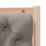 thumbnail of vidaXL Kopfteil Sonstiges Braun und Taupe 90 cm Massivholz Kiefer