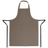 thumbnail of Gastronoble Whites Latzschürze aus Polybaumwolle hellbraun