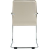 thumbnail of Besucherstuhl NAIROB - Kunstleder Creme 56x60x95 cm | Besucherstühle Konferenzstuhl Wartezimmerstuhl Bürostühle Bürostuhl Konferenzraum Wartezimmer