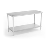 thumbnail of Helloshop26 - Professionele roestvrijstalen keukenwerktafel 150 x 60 cm draagvermogen 230 kg 14_0003659