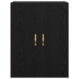 thumbnail of vidaXL Wandschrank Schwarz Eichen-Optik 69.5 x 34 x 90 cm