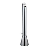 thumbnail of Garcia de Pou - Cendrier Extérieur Ø 22,5X110 Cm Argente Acier