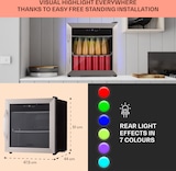 thumbnail of Coachella 50 Weinkühlschrank 47 Liter WiFi-Funktion Hintergrundbeleuchtung Edelstahl Edelstahl