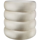 thumbnail of tectake Hocker Altu, gestoffeerd, opbergruimte - Fluweellook crèmewit - 405357