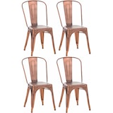 thumbnail of Juego de 4 sillas Benedikt Cobre