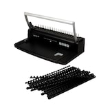 thumbnail of GENIE CB 820 Spiralbindegerät 150 Blatt 21-Ring-Lochung Stanzung 8 Blatt